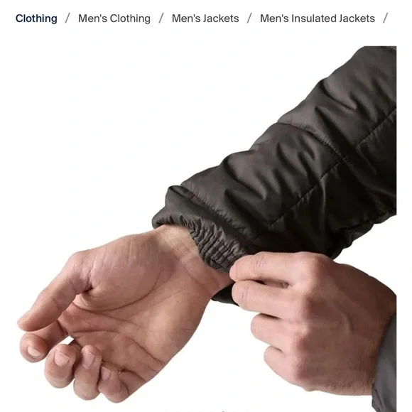 Patagonia Men's light Gust jacket -Black  NEW with tags. Authentic Patagonia NEW - Picture 4 of 15